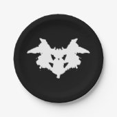 Assiettes En Carton Rorschach Inkblot (Devant)