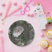 Assiettes En Carton Rose (Fête)