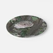 Assiettes En Carton Rose (Angle)