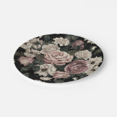 Assiettes En Carton rose (Angle)