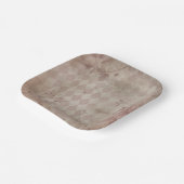Assiettes En Carton rose (Angulaire)