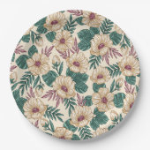 Assiettes En Carton Rose (Devant)