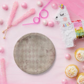 Assiettes En Carton rose (Fête)