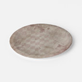 Assiettes En Carton rose (Angle)