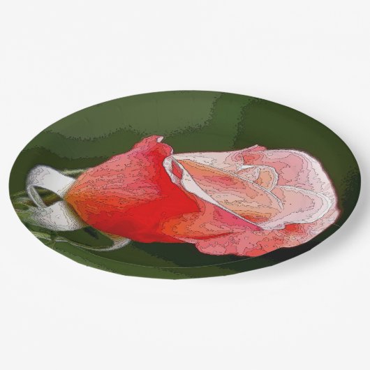 Assiettes En Carton Rose20151202 (Angle)