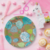 Assiettes En Carton Rose 25 (Fête)