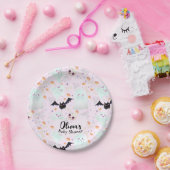 Assiettes En Carton rose éffrayant (Fête)