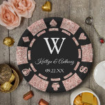 Assiettes En Carton Rose Gold Parties scintillant Poker Chip Casino Ma<br><div class="desc">Célébrez en style avec ces plaques de papier à puces de poker tendance. Le design est facile à personnaliser avec votre propre libellé et votre famille et vos amis seront ravis de voir ces fabuleuses assiettes de fête.</div>