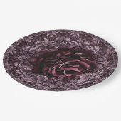 Assiettes En Carton Rose Mandala (Angle)