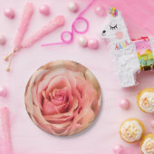 Assiettes En Carton Rose pâle Rose (Fête)