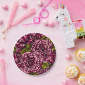 Assiettes En Carton Roses pour vous (Fête)