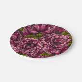 Assiettes En Carton Roses pour vous (Angle)