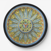 Assiettes En Carton Rosette architecturale antique n° 2 (Devant)