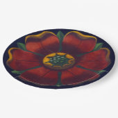 Assiettes En Carton Rosette architecturale n° 1 (Angle)