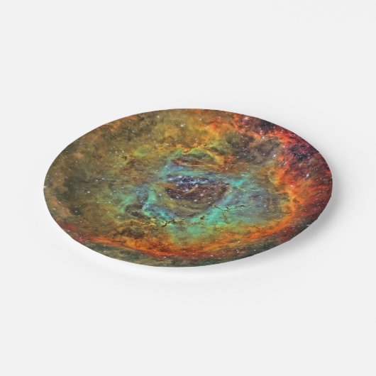 Assiettes En Carton Rosette Nebula (Angle)