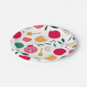 Assiettes En Carton Rosh Hashana (Angle)