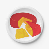 Assiettes En Carton Roue Des Plaques Papier Fromage (Devant)