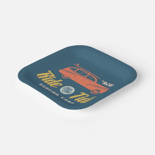 Assiettes En Carton Roue Socal Pour La Marée (Angulaire)