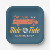 Assiettes En Carton Roue Socal Pour La Marée (Recto)