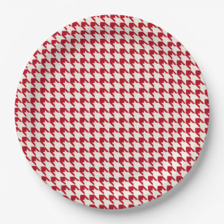 Assiettes En Carton Rouge