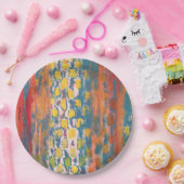 Assiettes En Carton Rouge et Vert (Fête)