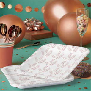 Assiettes En Carton Roulettes colorées de papier d'emballage avec dive