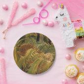 Assiettes En Carton Rousseau Jungle Tropical Tiger Art (Fête)