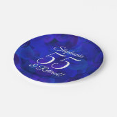 Assiettes En Carton Royal Blue 55 et Retraite Party (Angle)