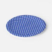Assiettes En Carton Royal Blue Combination Pois par STaylor (Angle)