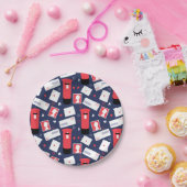 Assiettes En Carton Royal Mail (Fête)