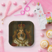 Assiettes En Carton Royal Sheltie (Fête)