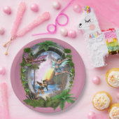 Assiettes En Carton Royaume des fées (Fête)