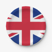 Assiettes En Carton Royaume-Uni (British Flag) (Union Jack) (Royaume-U (Devant)