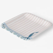 Assiettes En Carton Ruban de sensibilisation au ME/CFS (Angulaire)