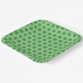 Assiettes En Carton Ruban de trèfle vert par Kenneth Yoncich (Angulaire)