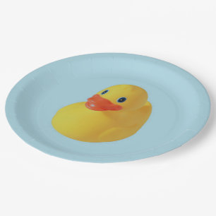 Assiettes En Carton Rubber Ducky