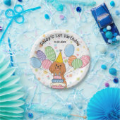 Assiettes En Carton Ruby Cavalier King Charles Spaniel Anniversaire (Fête)