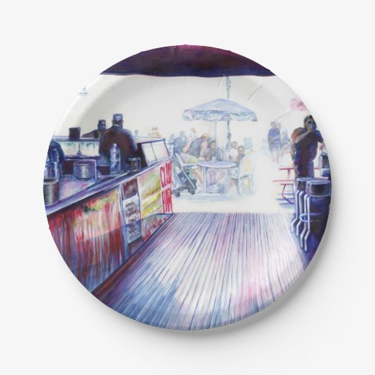 Assiettes En Carton Ruby's, Coney Island, New York (Devant)