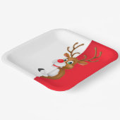 Assiettes En Carton Rudolph (Angulaire)