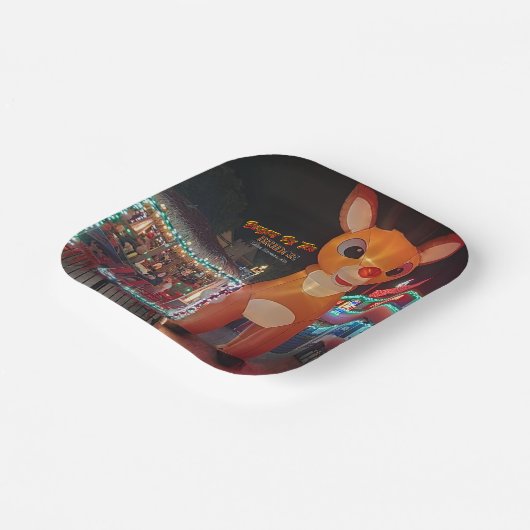 Assiettes En Carton Rudolph à Burgers By the Bridge (Angulaire)