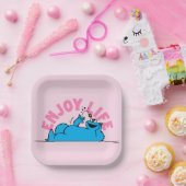 Assiettes En Carton Rue Sésame | Cookies Monster Enjoy Life (Fête)