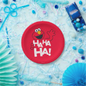 Assiettes En Carton Rue Sésame | Elmo - Ha Ha Ha Ha ! (Fête)