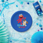 Assiettes En Carton Rue Sésame | Elmo & Tango Running (Fête)