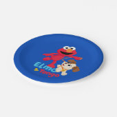 Assiettes En Carton Rue Sésame | Elmo & Tango Running (Angle)