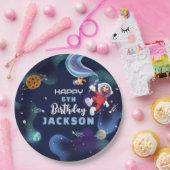 Assiettes En Carton Rue Sésame | L'Espace extra-atmosphérique Elmo Joy (Fête)