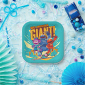 Assiettes En Carton Rue Sésame | Méca Builders Go Mecha Giant! (Fête)