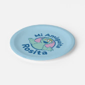 Assiettes En Carton Rue Sésame | Mi Amiguita Rosita (Angle)