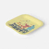 Assiettes En Carton Rue Sésame | Monster Dance Party (Angulaire)