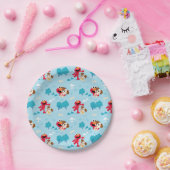 Assiettes En Carton Rue Sésame | Motif Elmo & Tango (Fête)