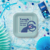 Assiettes En Carton Rue Sésame | Rire à travers la journée (Fête)